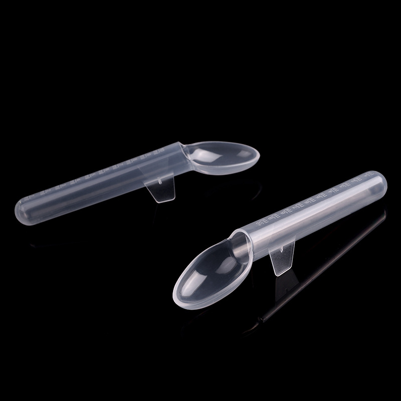 Transparent Baby Feeding Spoon Pp Feeding Spoon Infant Feeding Spoon Baby Medicine Feeder Wholesale