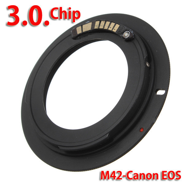 M42-EOS camera electronic ring suitable for Lukou M42 lens to Canon EOS SLR camera electronic adapter ring