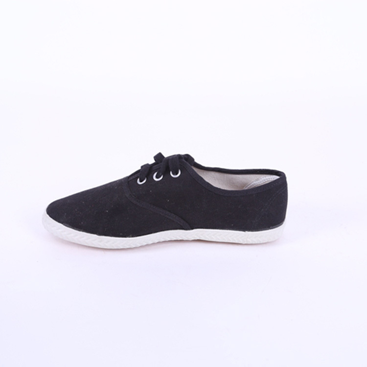 Shandong Factory Tai Chi Martial Arts Training Shoes Single Shoes Canvas Shoes Vulcanized Rubber Sole Shoes Sports Shoes Shoe Factory Breathable and Comfortable