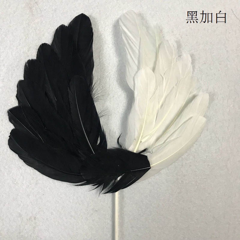 Cake plug-in factory direct wholesale beautiful Net Red birthday cake feather wings baking dessert decoration