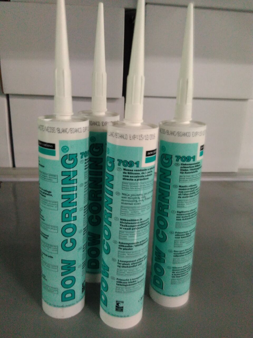 Original Taoxi (formerly Dow Corning) sealant adhesive silicone adhesive 7091 black and white gray