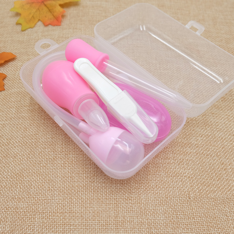 Pp transparent plastic box deer teether storage box medicine Feeder box teether box rectangular storage box