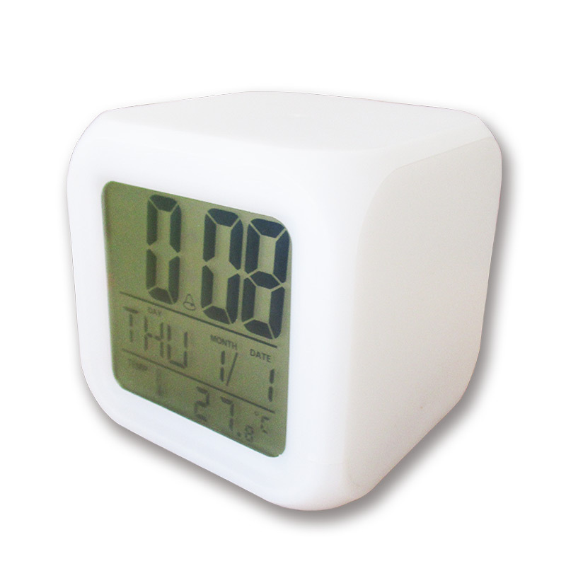 Cross-Border Anime Alarm Clock Student-Specific Alarm Clock Student with Voice Clock Cartoon Electronic Alarm Clock Silent Alarm Clock