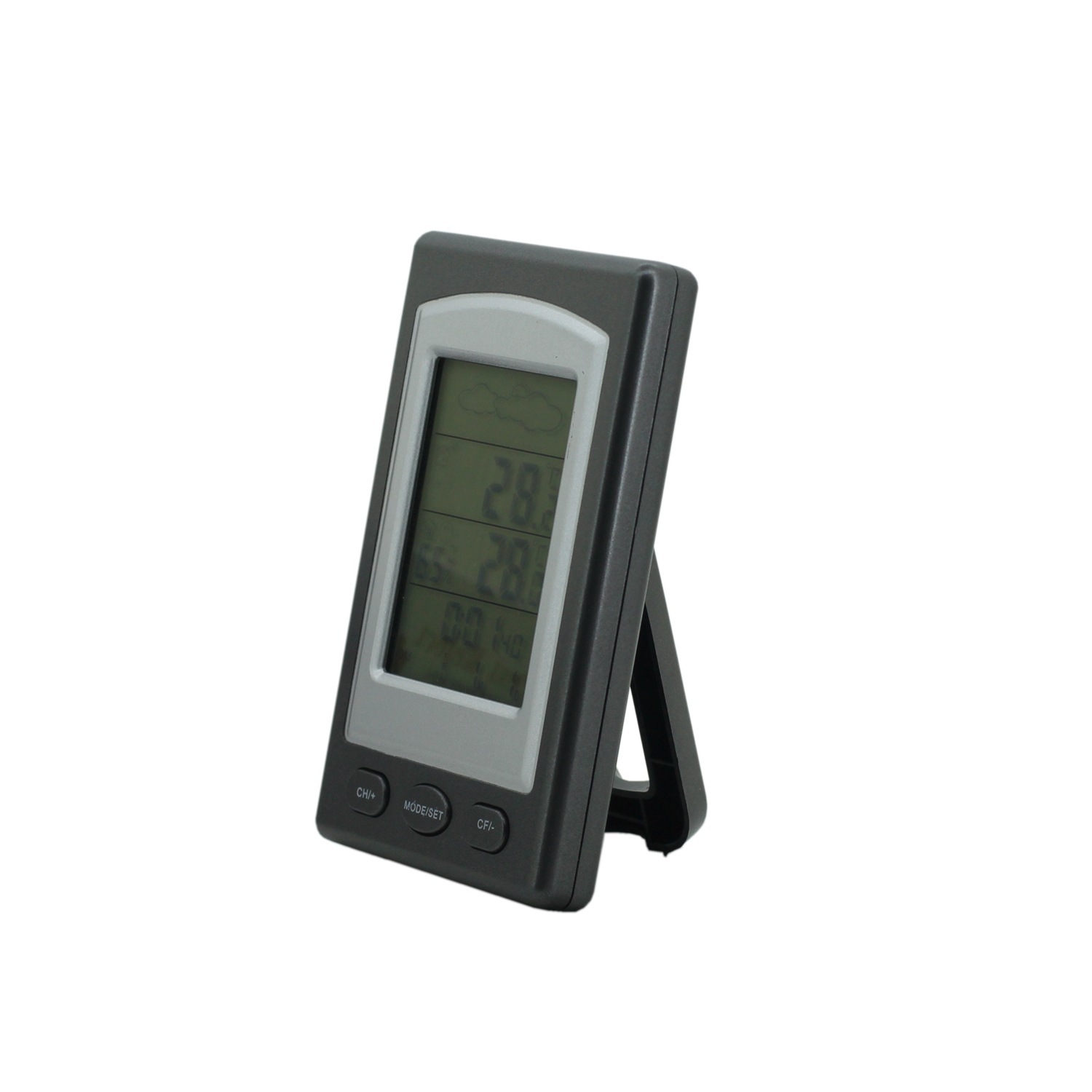 Wireless Indoor and Outdoor Hygrometer Greenhouse Plant Garden Temperature and Humidity Measuring Instrument High-Precision Weather Station Weather Forecast