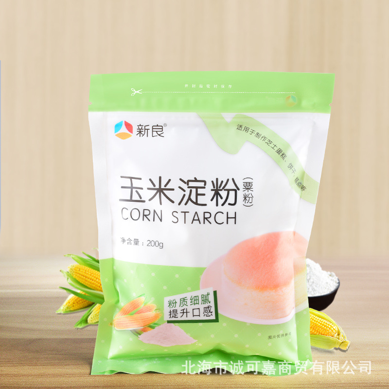 Xinliang Corn Starch 200g Chestnut Powder Cake Bread Baking Material Baking Material Chestnut Powder Raw Powder