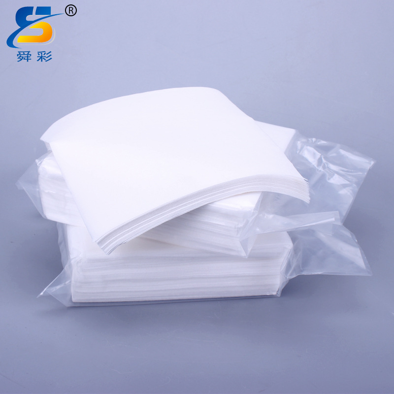 Factory wholesale 0609 dust-free paper 9*9 dust-removing paper disposable oil-absorbing water-absorbing paper industrial dust-free wiping paper