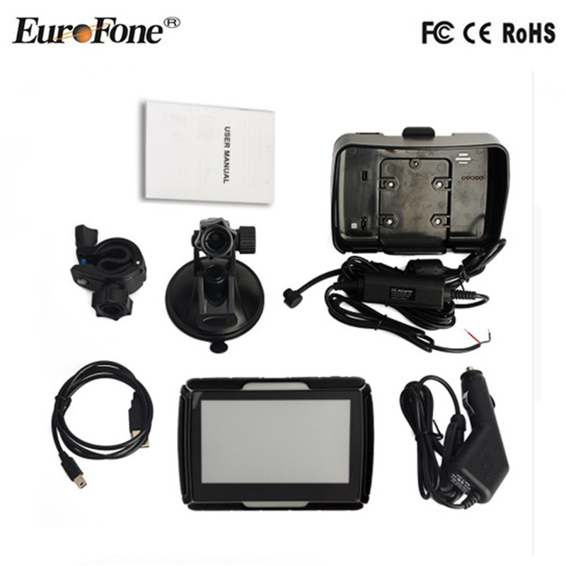Motorcycle and Bicycle Riding Supplies 4.3inch Gps External Portable Navigator Waterproof Positioning Gps Navigator