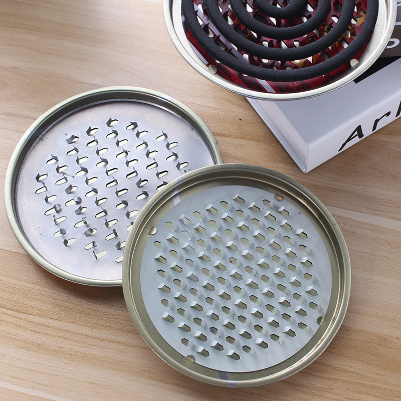 Mosquito-Repellent Incense Rack with Cover, Mosquito-Repellent Incense Tray, Ash Tray, Portable Serrated Mosquito-Repellent Incense Tray with Cover, Mosquito-Repellent Incense Box with Ash Tray Wholesale