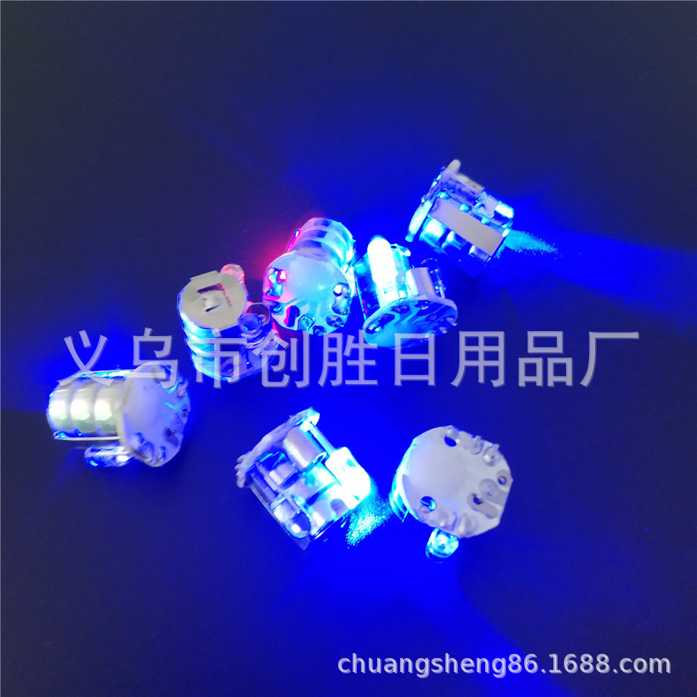 Светодиодная вибрационная лампа с красным и синим светом, мигающая при движении, электронные аксессуары