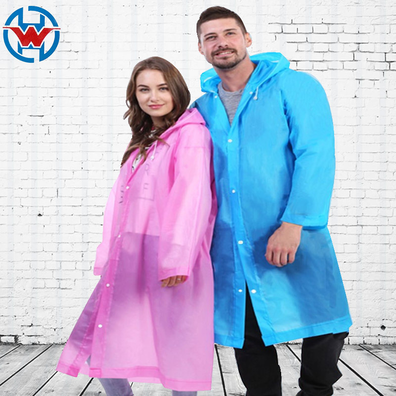 Утолщенный модный дождевик EVA, не одноразовый, унисекс, для активного отдыха