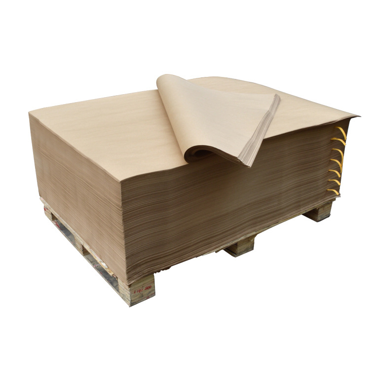 Kraft wrapping paper manufacturer 70-100g packaging Kraft paper recycled kraft paper roll Kraft paper