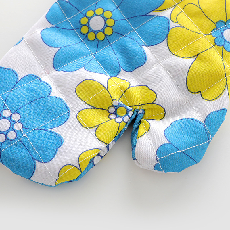 Microwave Oven Gloves, Special High Temperature Resistant Gloves for Kitchen Baking, Thickeneded Insulated Oven Microwave Oven Anti-Scalding Gloves