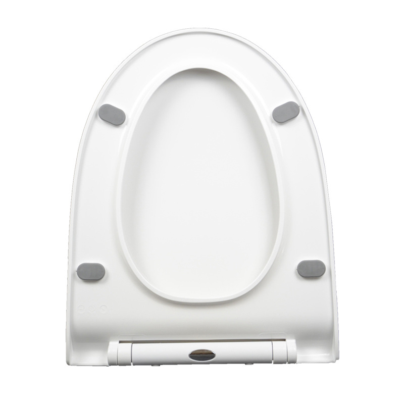 Factory direct supply one-key quick release thickened seat cover a generation of PP board slow down cover U-shaped toilet cover