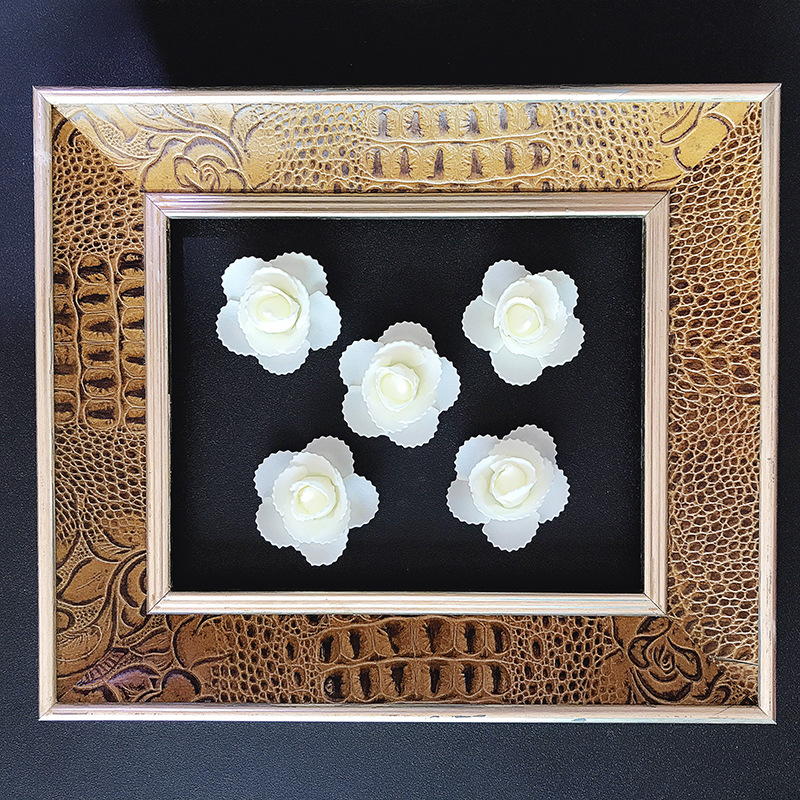 Factory Direct Sales pe Artificial Foam Flower DIY Bear Accessories Rose Head Wedding Immortal Flower Fake Garland Wholesale