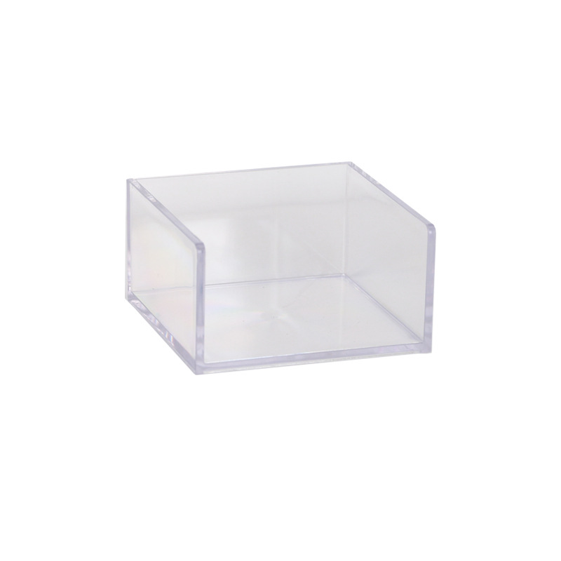 Notes box candy color convenient message paper Pepsi stickers storage box thickened plastic color notification stickers box wholesale