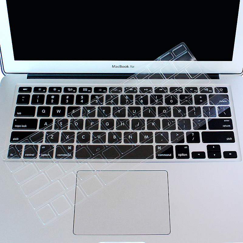 Suitable for Apple 14inch Keyboard Film M3 2025Air13 M4 Notebook High Transparent Tpu Keyboard Protective Film Wholesale