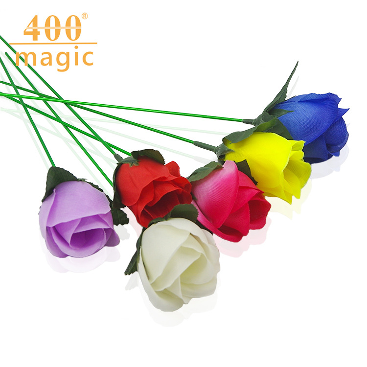 Torches turn roses with fire ring Valentine's Day gifts bubble mm close-up magic props direct wholesale