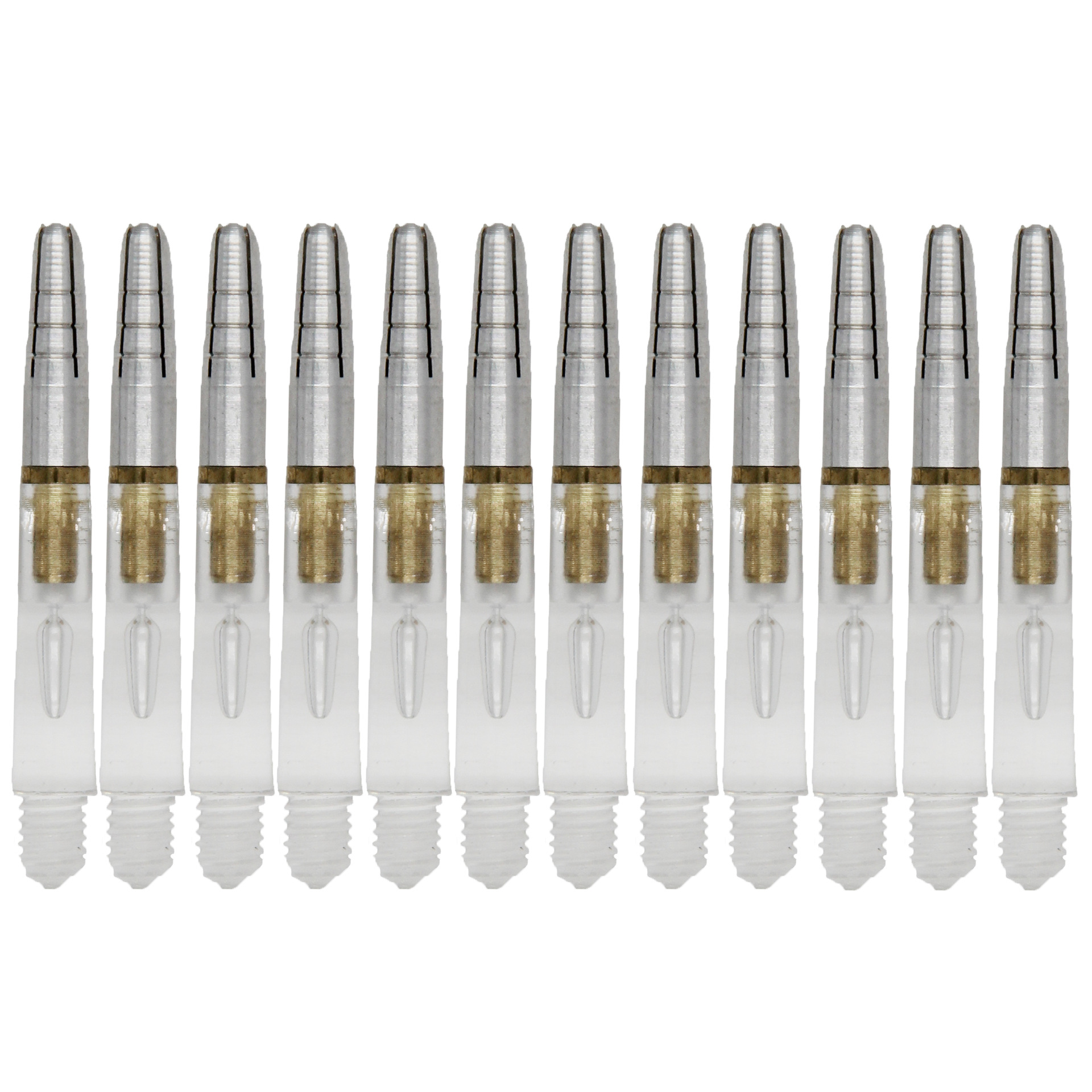 Transparent Crystal Plastic Rod Tail Wing Can Rotate High-Quality Dart Rod Dart Accessories Manufacturer Wholesale Cross-Border Hot Sale