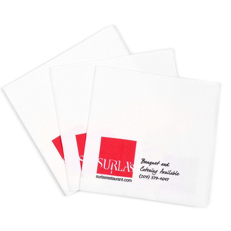 Cross-Border Colorful Napkins Printed Square Napkins Advertising Napkins Printable Logo Cocktail Napkins 330*330