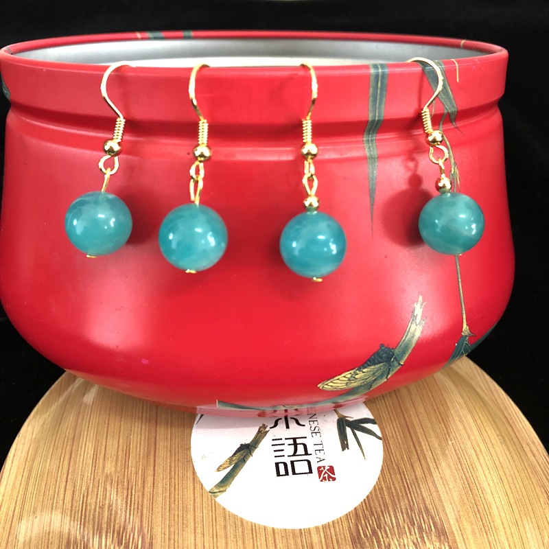 Tianhe stone ear hook ladies fresh fashion