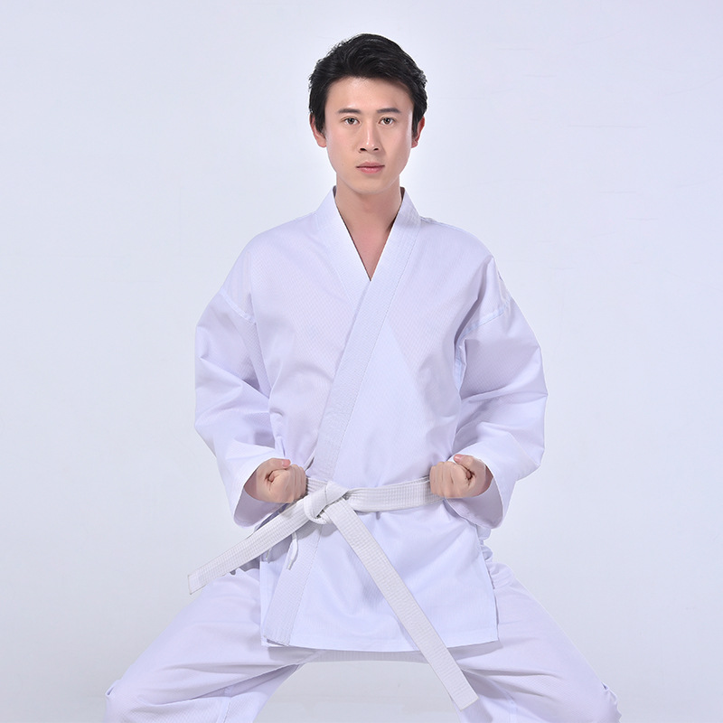 Foreign Trade Karate Clothing White Adult Children Beginner Competition Special Jeet Kune Do Clothing suit Printable Wholesale