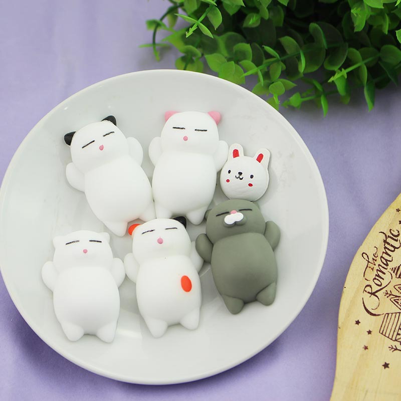 Venting Animal Cute Dumpling Creative Decompression Children's Toy Tracing Decompression Palm Mini Cute Pet Pinch Music