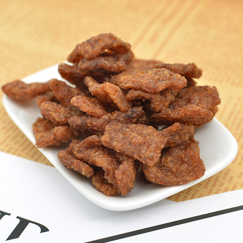 Zhenxiang Fatty Beef 80g 8090S Nostalgic Vegetarian Dried Tofu and Soy Products Casual Office Snacks Individually Packaged Large Bag