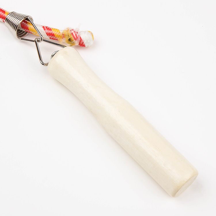Wangyou Professional 5.7m 9m Group Wooden Handle Skipping Rope Student Competition Training Fitness Sporting Goods