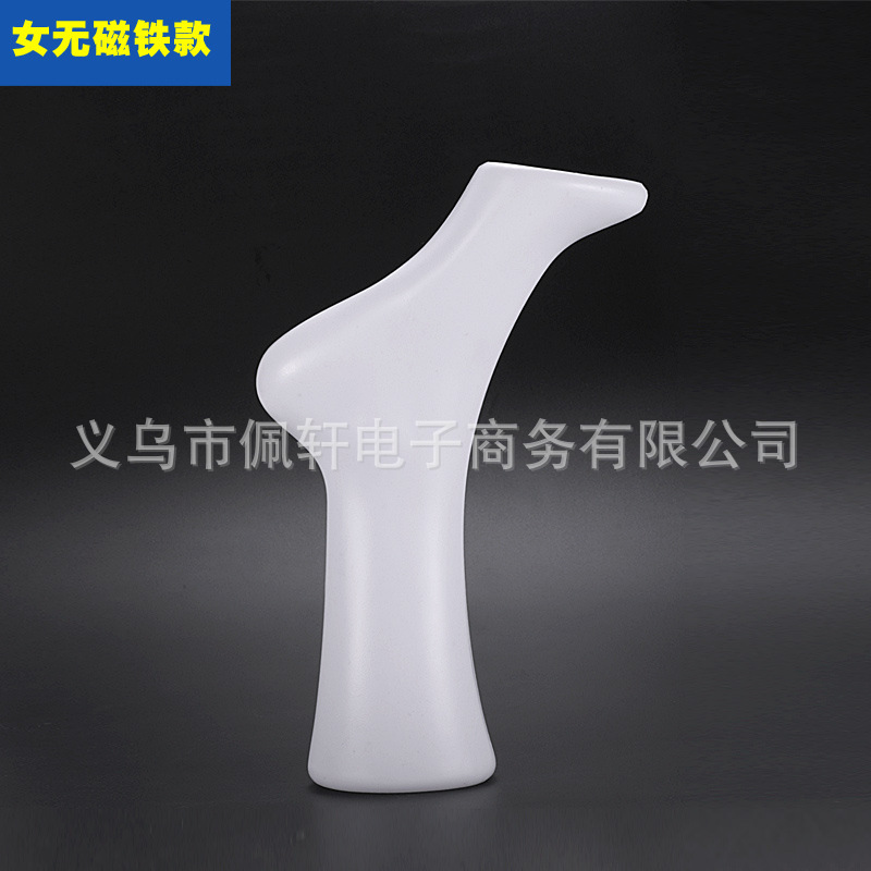 Female Inverted White Skin Color Foot Model Display Props Plastic Socks Mold Socks Foot Cotton Socks Deodorant Socks Mold Fake Foot Batch