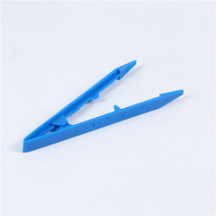 Factory Direct Supply Disposable Tweezers Dressing Tweezers Medical Folding Pointed Tweezers Folding Plastic Tweezers
