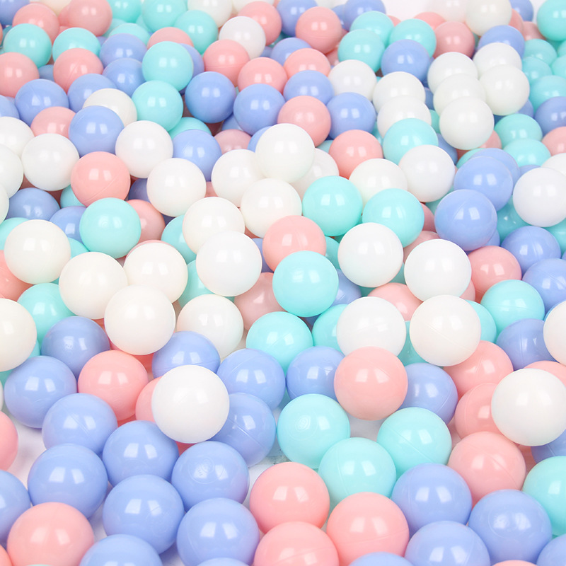 Dabao extra thick ocean ball manufacturers wholesale children's playground ball pool color plastic tasteless Macaron toy ball