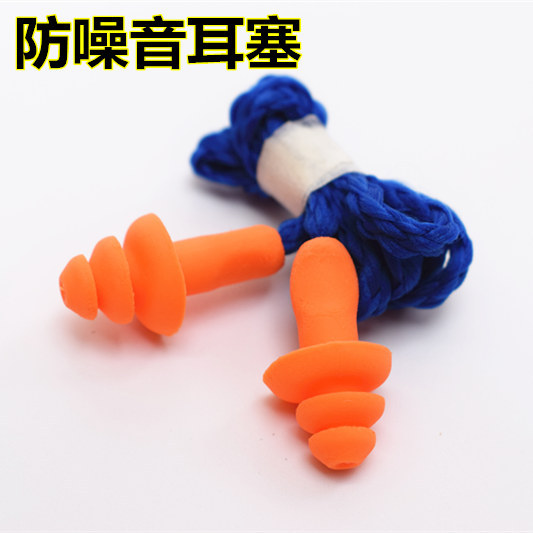 Противошумовые беруши, шумоподавляющие, в форме елки, из поролона, для защиты труда