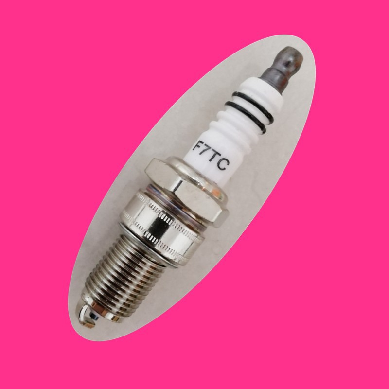 168 gasoline generator spark plug F7TC168 water pump spark plug 100 motorcycle Reddy spark plug wholesale