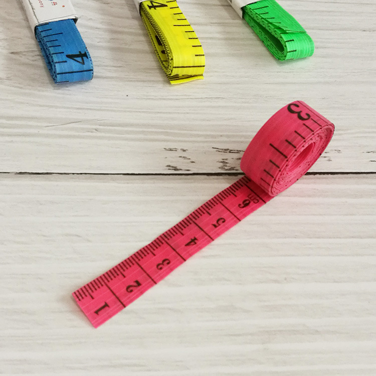 Colorful Tape Measure, Soft Ruler, Market Ruler, Clothing Measuring Ruler, Tailor's Ruler, Measurements Ruler, Gift Ruler, Small Tape Measure 1.5m