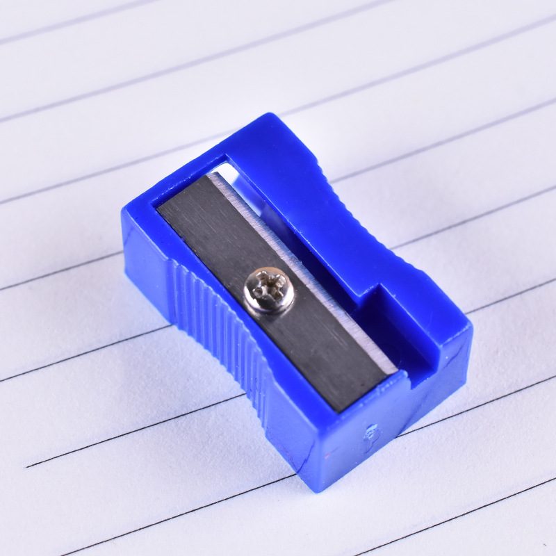 Single Hole Small Square Pencil Sharpener Small Pencil Sharpener Pencil Sharpener Primary School Student Stationery Wholesale Kindergarten Small Prizes