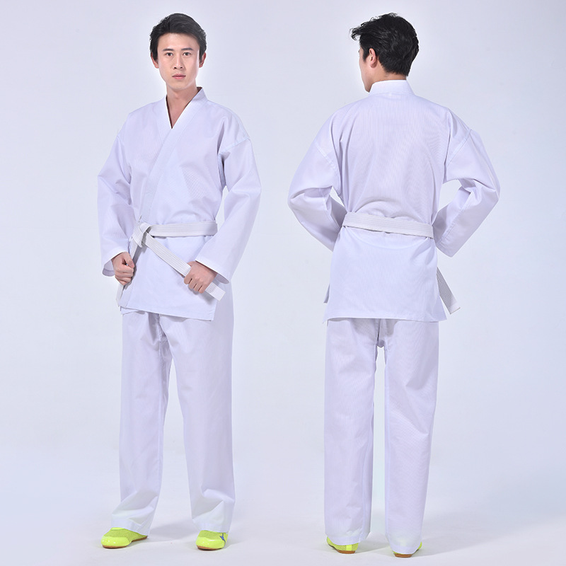 Foreign Trade Karate Clothing White Adult Children Beginner Competition Special Jeet Kune Do Clothing suit Printable Wholesale