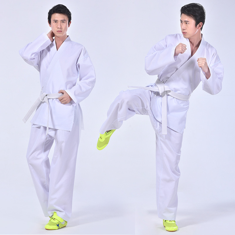 Foreign Trade Karate Clothing White Adult Children Beginner Competition Special Jeet Kune Do Clothing suit Printable Wholesale