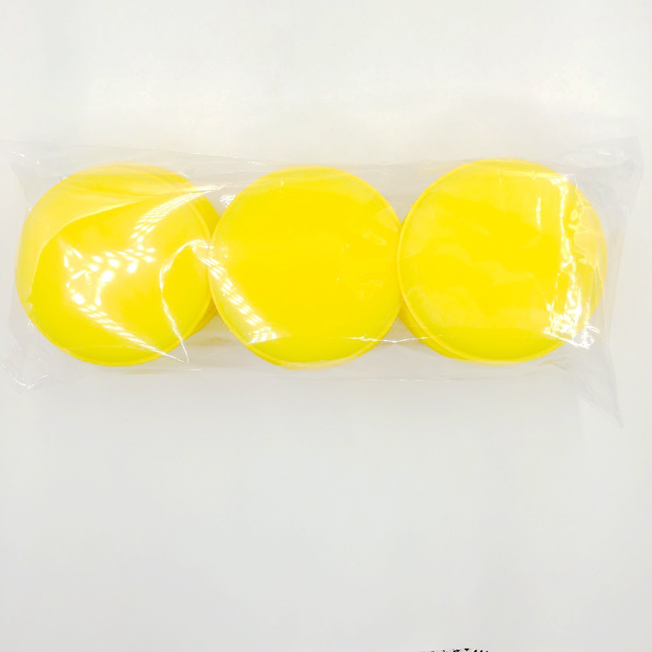 Waxing sponge wiping car round car washing waxing maintenance polishing care round sponge car supplies 12 Pack