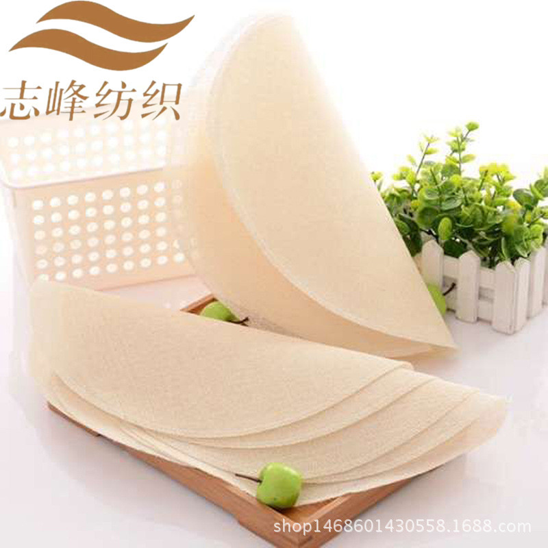 Wholesale Gauze Cotton Gauze Drawer Cloth with Pulp and Edge Round Tofu Cloth Cage Drawer Tofu Wrapping Cloth Steamer Cloth Cotton Gauze