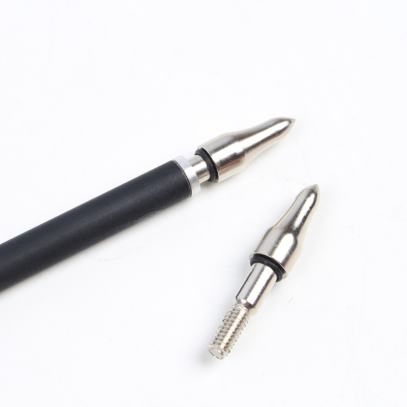 Bow and Arrow support real feather carbon arrow composite bow mixed carbon arrow replaceable arrow accessories fixed arrow O-shaped rubber ring