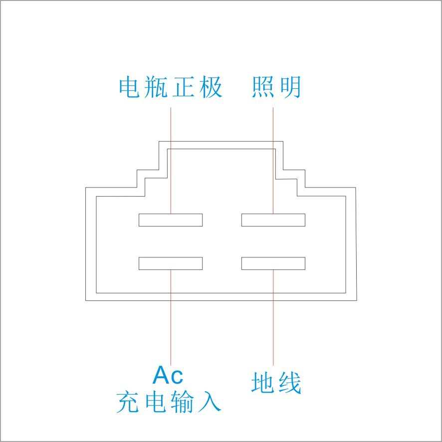 Motorcycle rectifier GY6-125 haomai 125 WY-125 12V voltage regulator charging Silicon voltage regulator