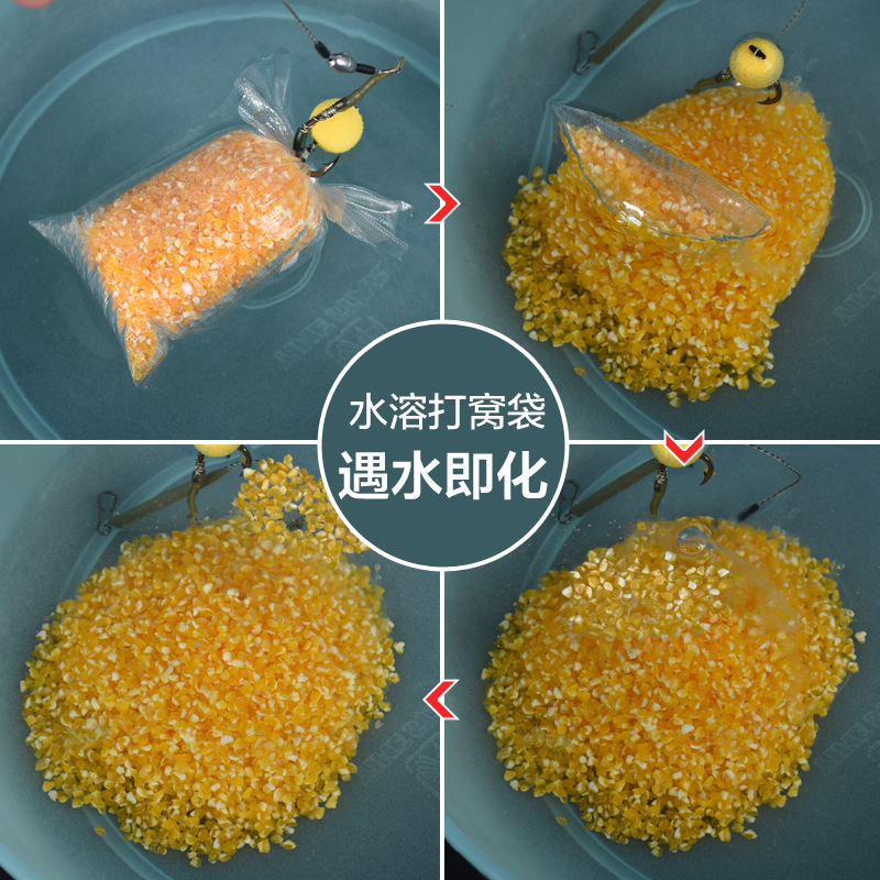 Manufacturers Wholesale Pva Water-Soluble Bags for Fishing Nests. Various Specifications and Large Quantities. Pva Water-Soluble Bags That Dissolve in Water