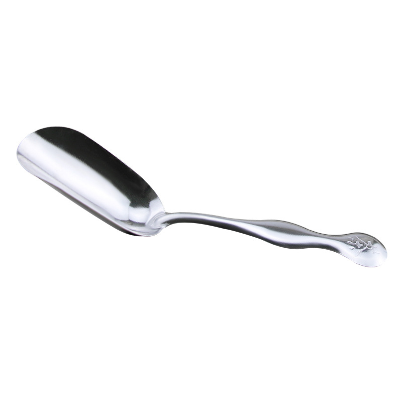 Stainless steel one-piece teaspoon tea set accessories daily portable tea spoon multi-use teaspoon multi-grain teaspoon gram spoon wholesale