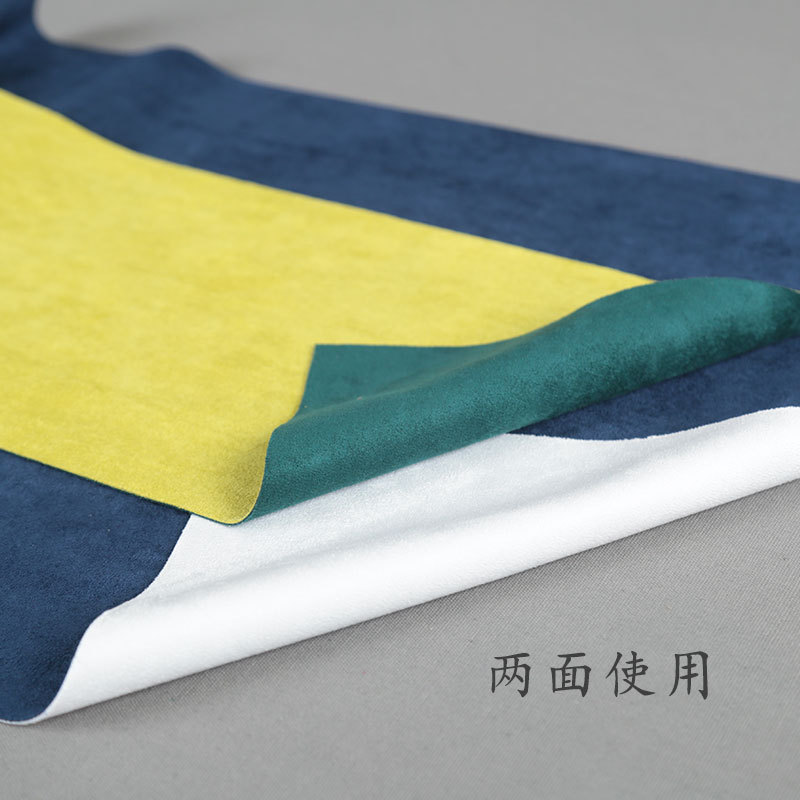 Waterproof Paper Woven Tea Mat Bamboo Mat Plain Fiber Tea Curtain Zen Fabric Table Runner Tea Tablecloth Simple Tea Plate Mat Fragrant Mat