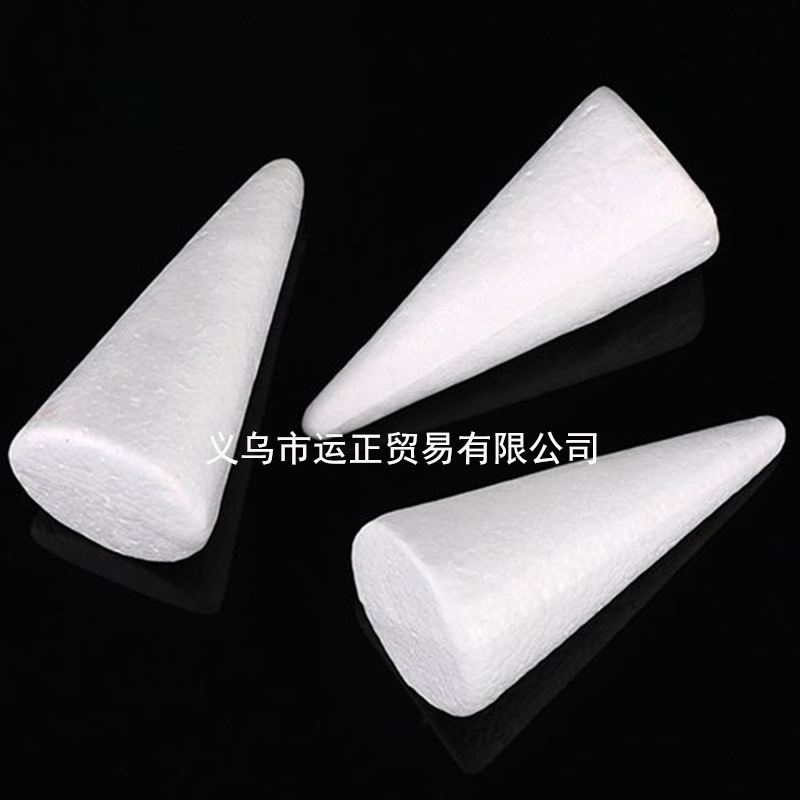 Conical foam Poly Dragon filler Christmas tree foam macaronta kindergarten art handicraft materials