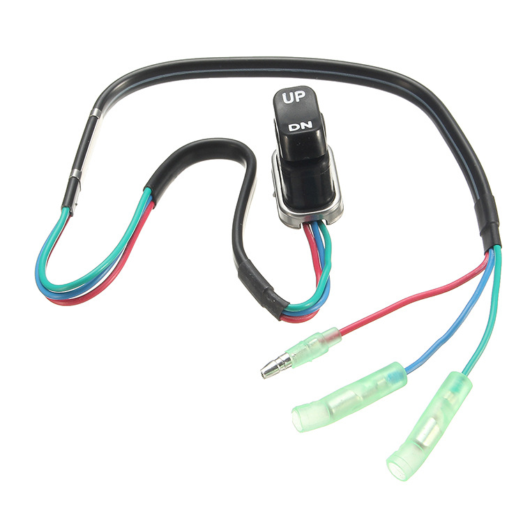 Suitable for Yamaha Mercury engine outboard machine fine-tuning lifting and lifting switch outboard machine 87-18286a43