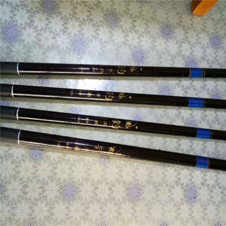 Manufacturers produce fishing rod new continuous glass fiber reinforced plastic fishing rod 3.6 meters 4.5 hand rod stream rod short section fishing rod