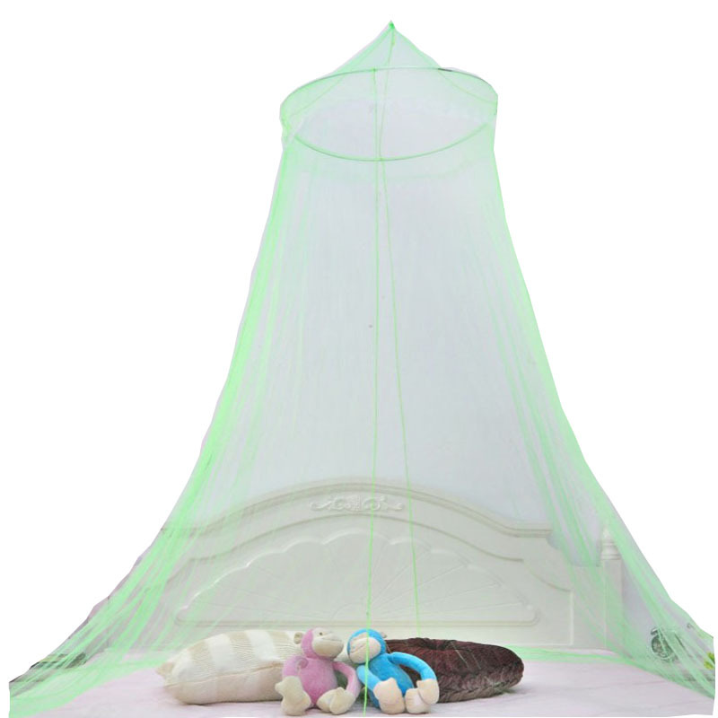 Cross-border 1.5-1.8-meter large round net production palace round net ceiling double dome mosquito net student mosquito net factory