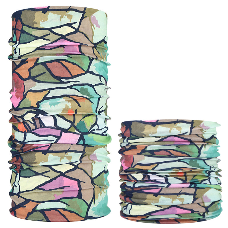 Outdoor Seamless Variety Magic Headscarf Men's and Women's Bicycle Riding Headscarf Mask Neck Set Windproof Scarf Summer Sun Protection