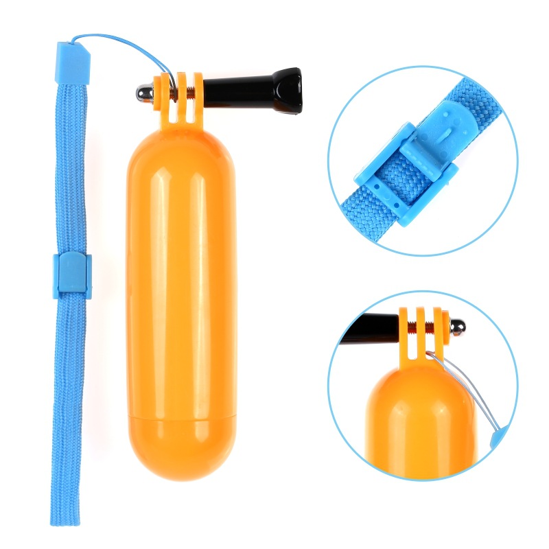 Suitable for Gopro accessories buoyancy stick water floating round bottom handheld diving buoyancy stick moving camera accessories